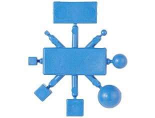 Vikan hygiene testkit voor metaaldetectie blauw  55mm