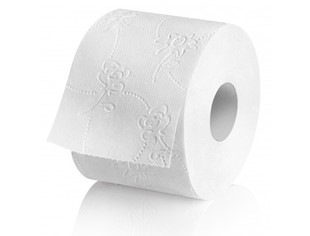 Toiletpapier cellulose 3-lgs 8x250 vel 