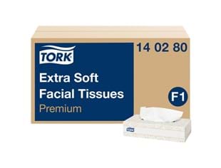 Tork Facial Tissue Premium exta zacht  2-lgs wit 100st