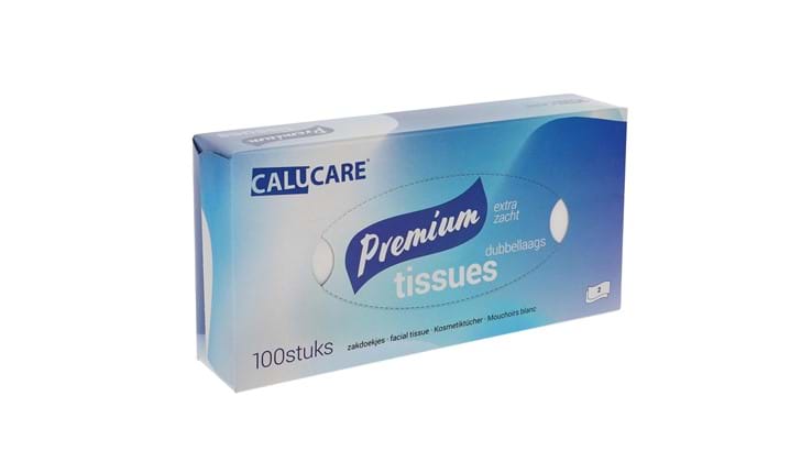 CaluCare Premium tissues 2-lgs 100st 