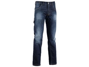 Diadora Stone washed Denim jeans blauw maat L