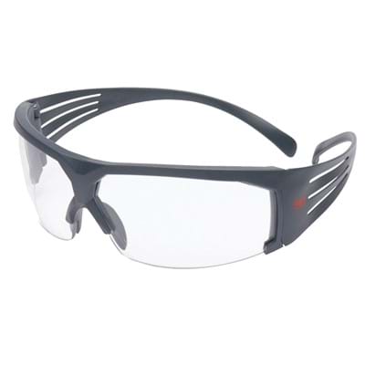 3M SecureFit 600 veiligheidsbril heldere glazen grijs montuur 