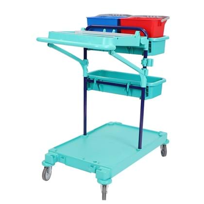 CALU TTS schoonmaakwagen Rome 0 met blauw frame