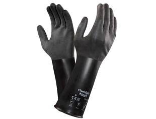 Ansell ChemTek handschoen butylpolymeer zwart maat 7