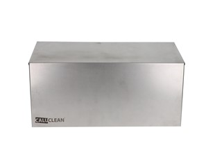 CaluClean RVS poetsdoekendispenser 390x180x240mm