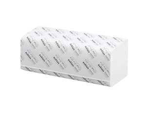 Satino papieren handdoekjes V-vouw RC tissue 2-lgs 25x23cm