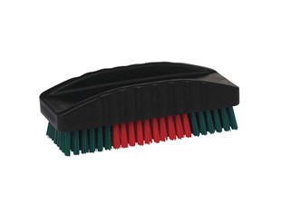 Vikan nagelborstel VTS 40x120x47mm, zwart/groen/rood