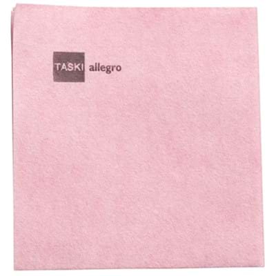 Taski Allegro semi-disposable poetsdoek rood 38x40cm 100st