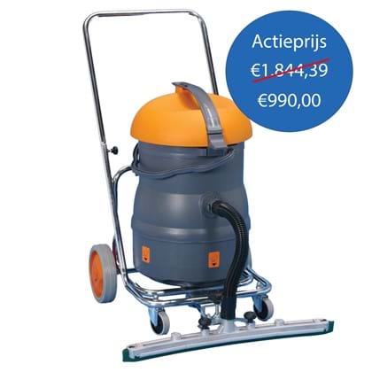 Taski Vacumat 22T waterzuiger met kiepsysteem en voortrein