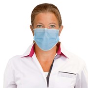 Medisch mondmasker EN14683 IIR met oorlus en  neusclip 3lgs