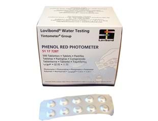 Phenol rood photometer 500 tabletten 