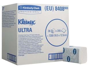 Kleenex® Ultra toilettissue gevouwen 36x200st