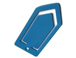 CaluDetect paperclip detecteerbaar 5x12cm blauw