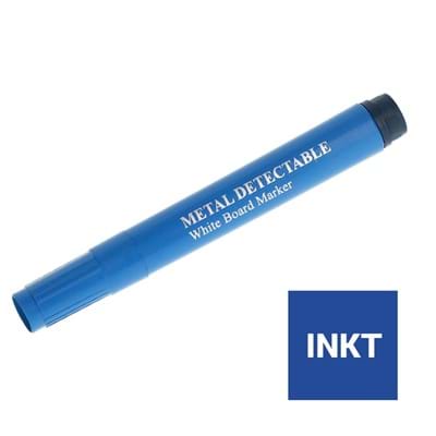 CaluDetect ronde punt white board marker detecteerbaar met blauwe inkt