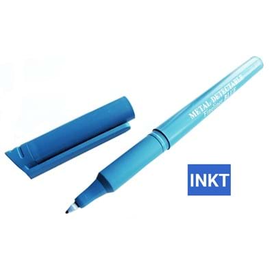CaluDetect fijnschrijver detecteerbaar blauw met blauwe inkt