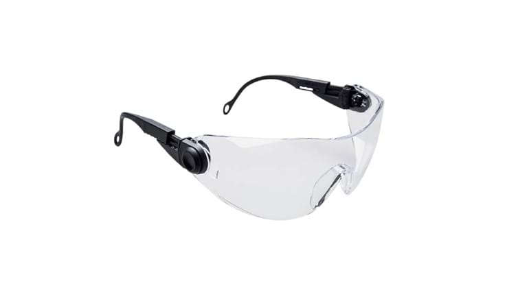 Portwest veiligheidsbril transparant vizier 