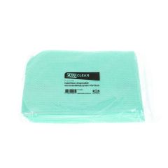 CALU TTS disposable microvezelmop 43x13cm groen 10st